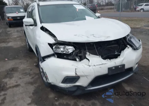 2015 Nissan Rogue Sv z USA, uszkodzony, nr VIN 5N1AT2MT8FC926869